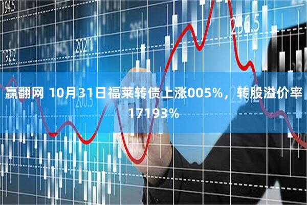 赢翻网 10月31日福莱转债上涨005%，转股溢价率17193%